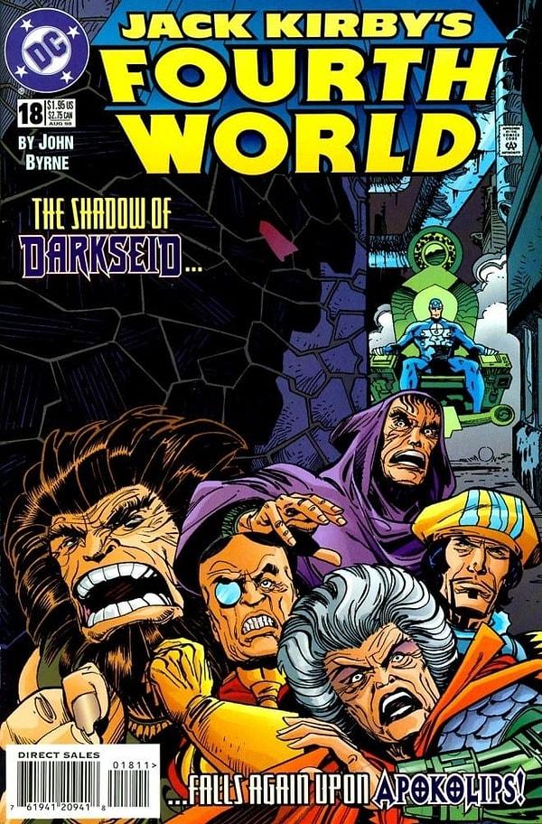 6. Justice League için Jack Kirby's Fourth World önemli bir ilham kaynağı.