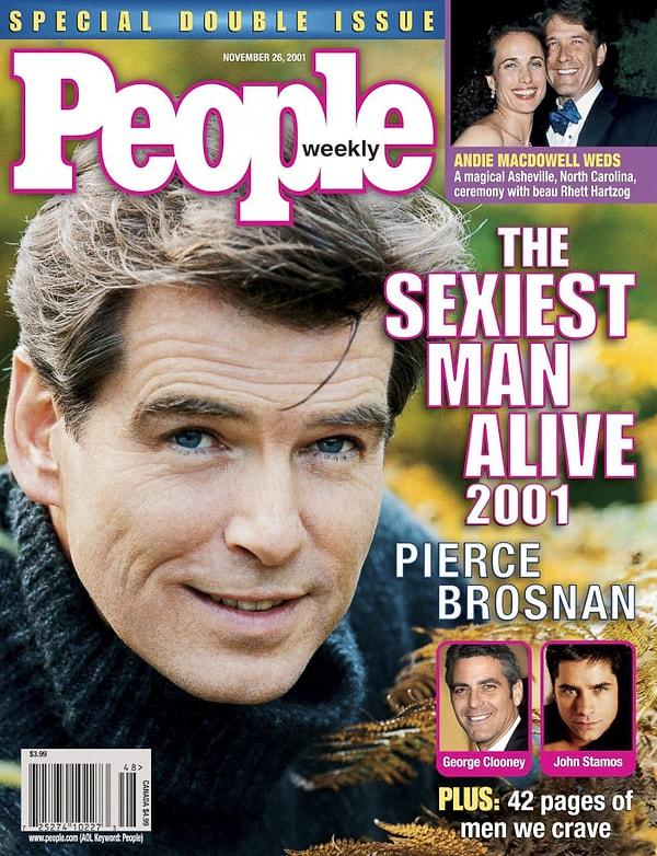 10. 2001, Pierce Brosnan