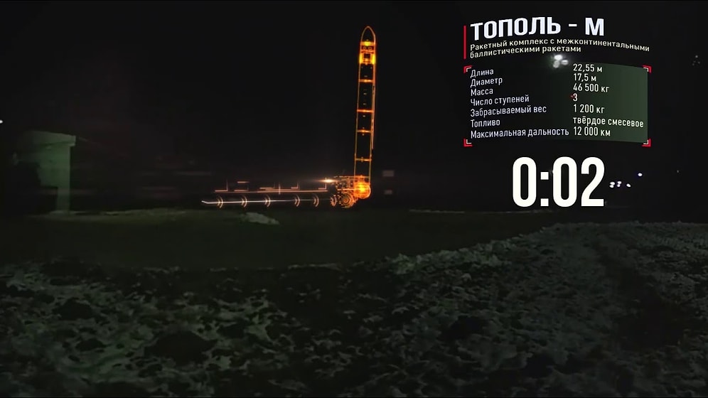 360 Derece Görüntülerle Rusya'nın Kıtalararası Nükleer Füze Denemesi