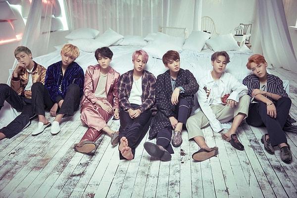 7 kişiden oluşan BTS, kısa sürede Kore'nin en popüler erkek grubuna dönüştü.