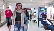 Такой была реакция людей, увидевших в торговом центре девушку с бодиартом вместо одежды!