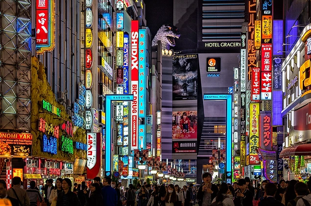 самые любимые районы Токио