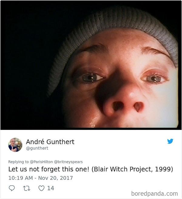2. "Unutma, unutturma! (Blair Cadısı, 1999)"
