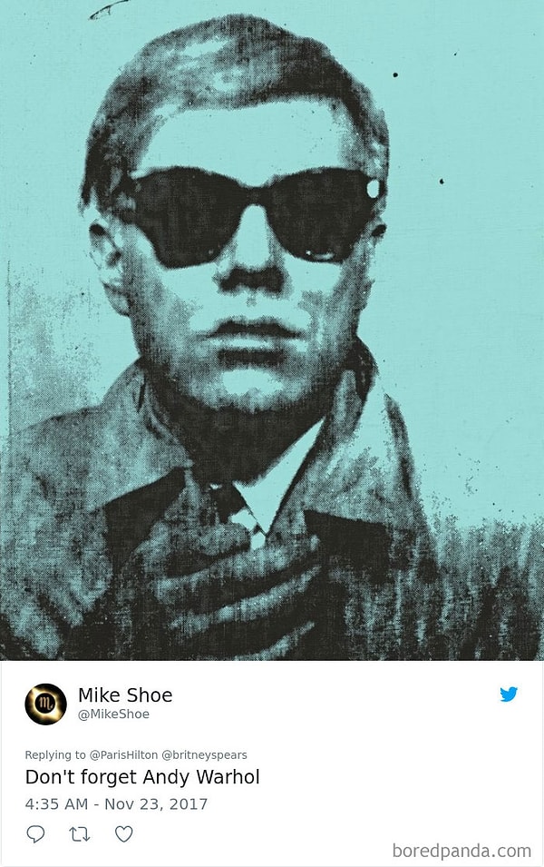 11. «Не забудьте про Энди Уорхола» ☝️
