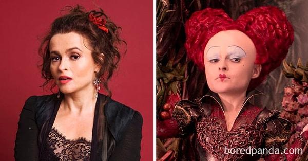 28. Helena Bonham Carter - Red Queen (Alis Harikalar Diyarında 2)