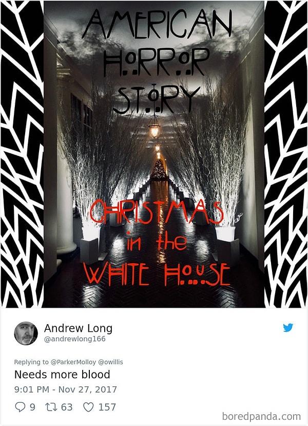 20. American Horror Story: Beyaz Saray'da Noel.