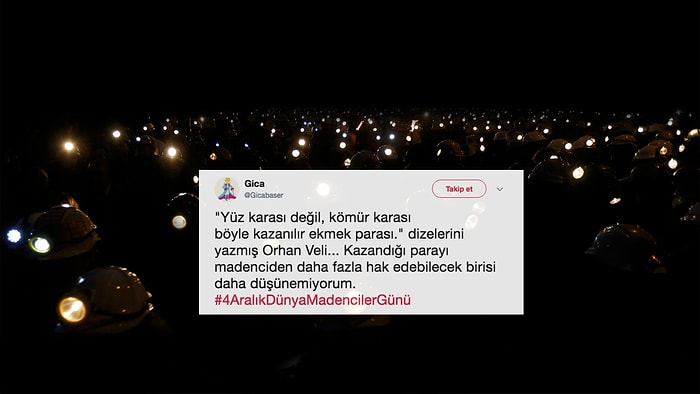 Yerin Metrelerce Altında ve Ölümün Kıyısında: İşçiler #4AralıkDünyaMadencilerGünü'nde Ölen Arkadaşlarını Andı