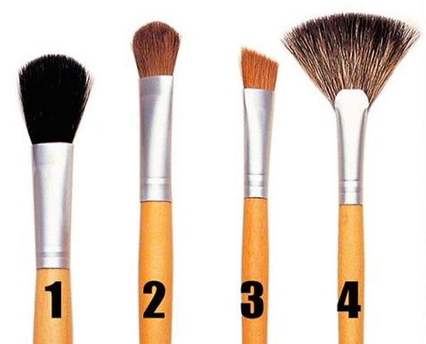 1. Готовы начать? Какую кисть вы будете использовать для нанесения теней для бровей?