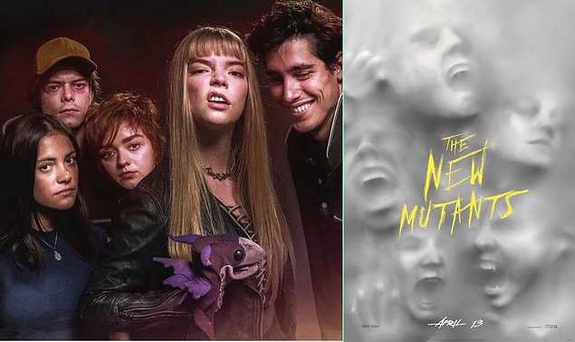 Bir diğer X-Men filmi The New Mutants'ın posteri ve görseli.