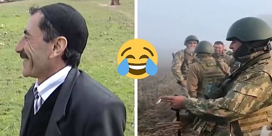 Koyunları Çağıran Bingöllü Çobanın Taklidini Yapan Mehmetçik