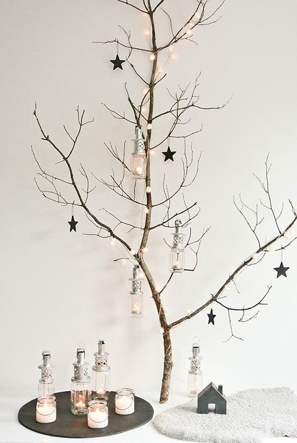 5. Буквально любое деревце может выглядеть на все сто, если нарядить его со вкусом 😍