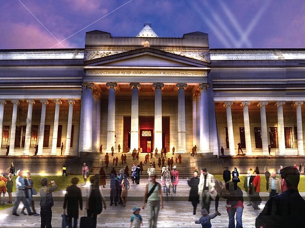 6. В каком городе расположен Музей изобразительных искусств имени А. С. Пушкина?