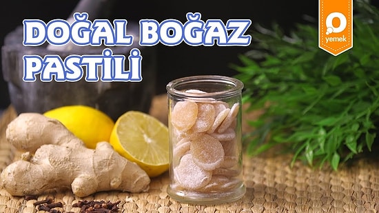 Kışın Boğaz Ağrısına Son! Doğal Boğaz Pastili Nasıl Yapılır?