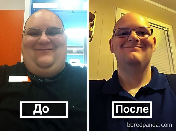2. Этот парень потерял почти что 90 кг