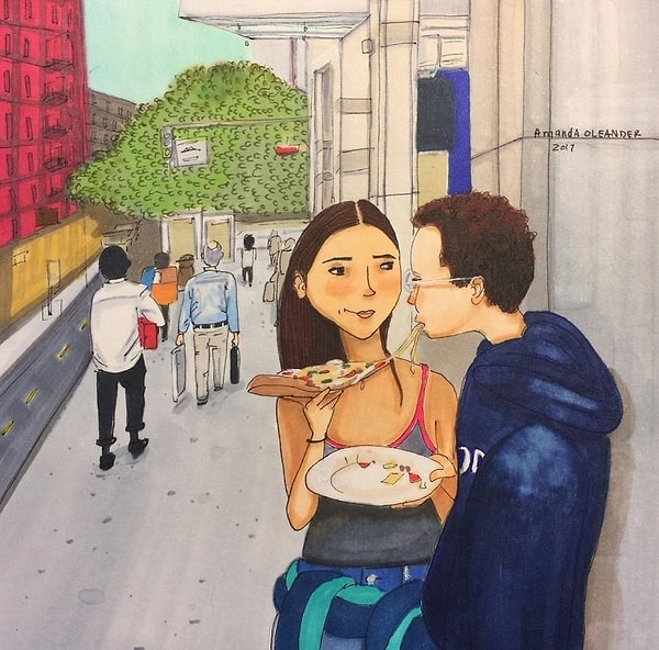 9. Наслаждаться пиццей...