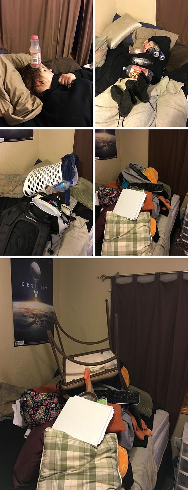 16. "Моя девушка заснула, смотря фильм, а я повеселился на славу". 😴😂