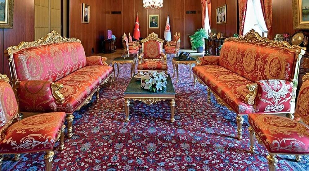 Meclis Başkanı İsmail Kahraman'ın Yeni Odası Tepkilerin Odağında: 'Alabildiğine Cafcaflı ve Tantanalı'