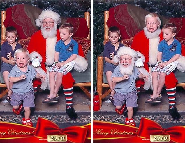14. "Noel baba face swap'ı"