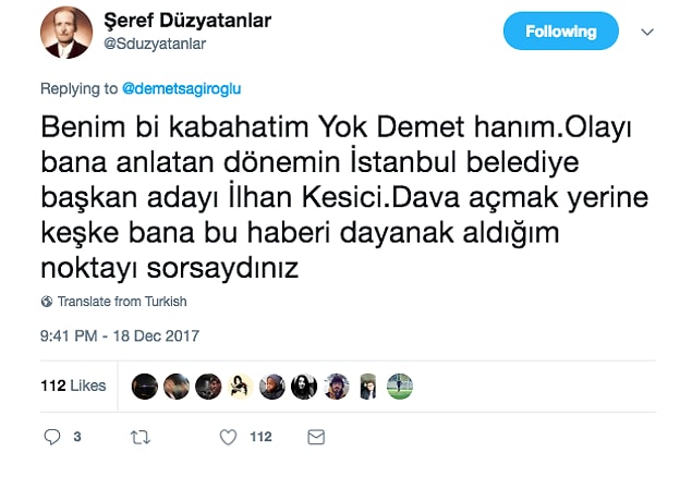 12. Şeref belgelerle konuşuyor 🤣
