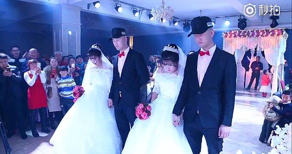 Çin, Daqing'de gerçekleşen bir düğün bütün misafirleri şok etti.