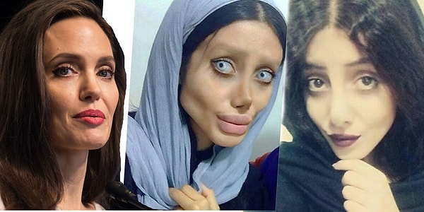 1. 20-летняя иранка готова на все, чтобы быть похожей на Джоли
