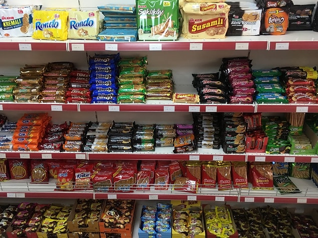12. Ortalama bir market çikolatası ya da çubuk kraker 100.000 TL