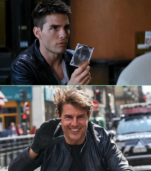 6. Görevimiz Tehlike serisindeki 22 yıllık değişimiyle; Ethan Hunt.