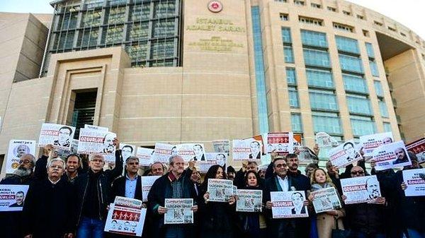 Genel Yayın Yönetmeni Murat Sabuncu, İcra Kurulu Başkanı Akın Atalay, gazeteci Ahmet Şık ve muhasebeci Emre İper, bugün bir kez daha hâkim karşısına çıktı.