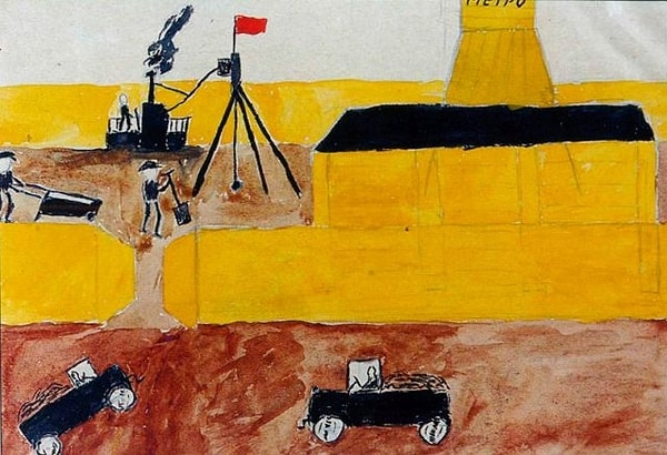 19. "Строительство метро", 1933