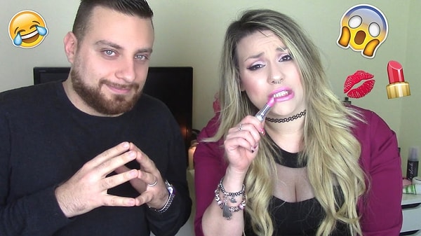 13. Видео бьюти-блогеров в стиле "мой парень купил мне косметику"