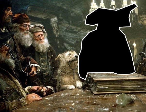 8. Продолжаем, что за персонажа вырезали из этой сцены?