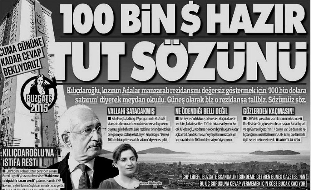 Zeynep Kılıçdaroğlu Güneş Gazetesinin Teklifini Kabul Etti: '100 Bin Dolara Evimi Size Satıyorum, Güle Güle Oturun'