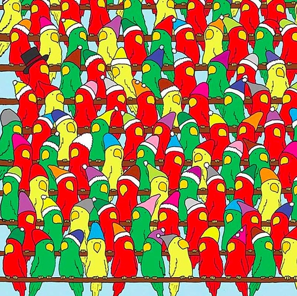 7. И наконец, найдите шапку Санты: