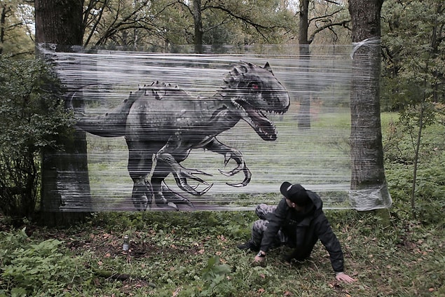 İşte o graffitiler:
