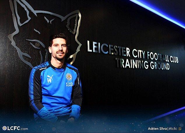 33. Adrien Silva ➡️ Leicester City