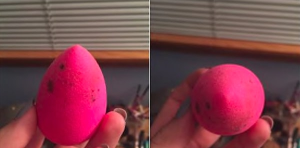 8. И что нужно было делать с бьюти-блендером, чтобы тот покрылся плесенью???