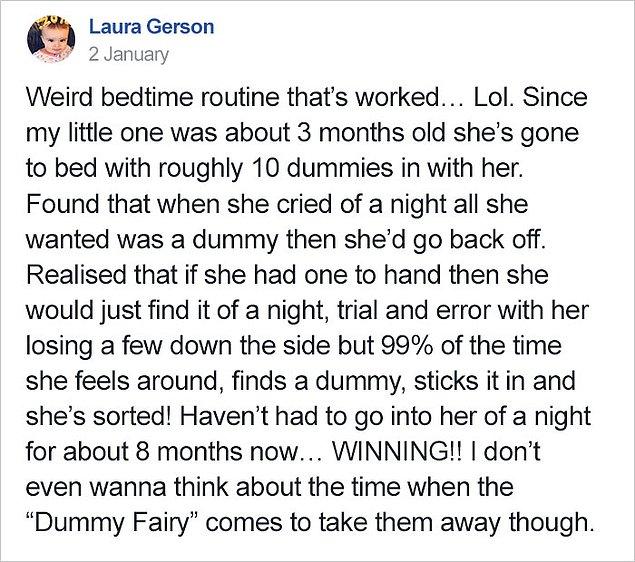 Ancak hepimiz biliyoruz ki o emzik o bebeğin ağzından tekrar düşecek. İşte tam bu yüzden Facebook'ta 'The Motherload' adlı İngiliz ebeveynlik sayfasının sahibi Laura Gerson oldukça kullanışlı bir tüyo paylaştı.
