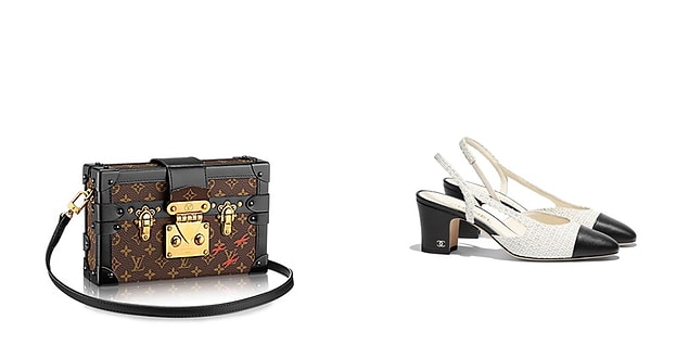 Sarah'ın elbisesi Topshop, çantası Louis Vuitton, ayakkabıları ise Chanel marka.