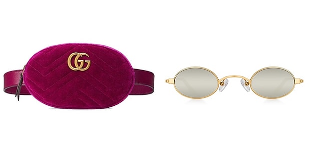Pantolon ve bluz Selma Çilek koleksiyonundan. Bel çantası Gucci, gözlüğü ise Gold Doris marka.