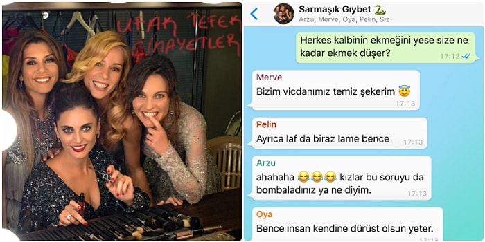 Ufak Tefek Cinayetler'in Kare Ası Oya, Merve, Pelin ve Arzu'yla Gıybet Dolu WhatsApp Muhabbetimize Buyurun!