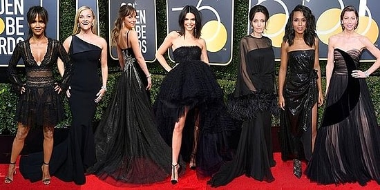 Выбираем лучшие наряды с церемонии вручения кинонаграды "Золотой глобус" 😉