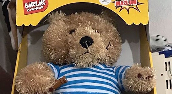 Üretimi Durdurulup Toplatılacaktı... Oyuncak Olarak Piyasaya Sürülen Psikopat Ayıcık 'Mazlum' Hâlâ Satışta