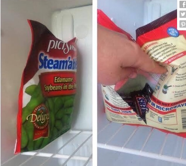 15. Eşinin sebze poşetlerine çikolata saklayan adamın dramı 😅