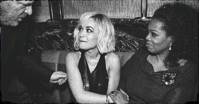 İngiliz oyuncu Kadian Noble, katıldığı basın toplantısında 2014 yılında Londra'da Harvey Weinstein ve koluna girmiş Oprah Winfrey ile tanıştığını anlattı.
