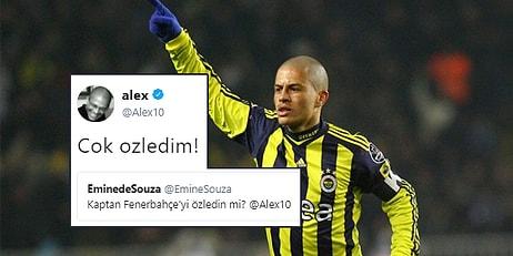 Fenerbahçe'nin Unutulmaz Kaptanı Alex'in Ülkemizi ve Fenerbahçe'yi Çok Özlediğinin Kanıtı Olan 17 Paylaşımı