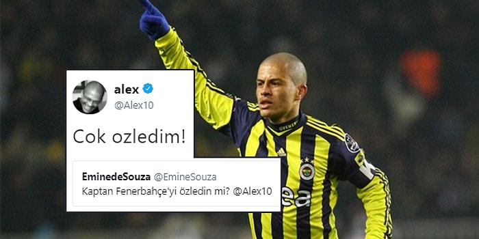 Fenerbahçe'nin Unutulmaz Kaptanı Alex'in Ülkemizi ve Fenerbahçe'yi Çok Özlediğinin Kanıtı Olan 17 Paylaşımı