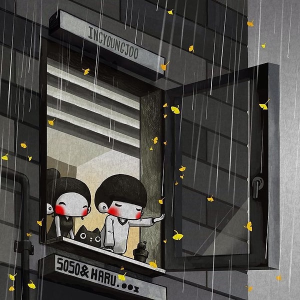 28. Не бояться осенних дождей.