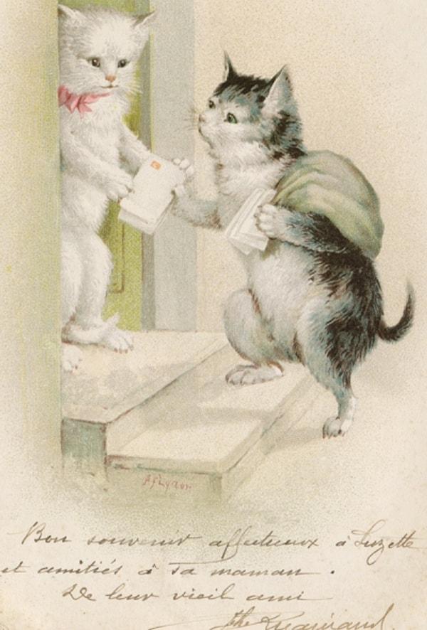 17. 1870’lerde Liege’de çalışan bir grup Belçikalı postacı, mektup teslimatı için 37 adet kediyi özel olarak eğitmeye çalıştı, fakat başaramadı.