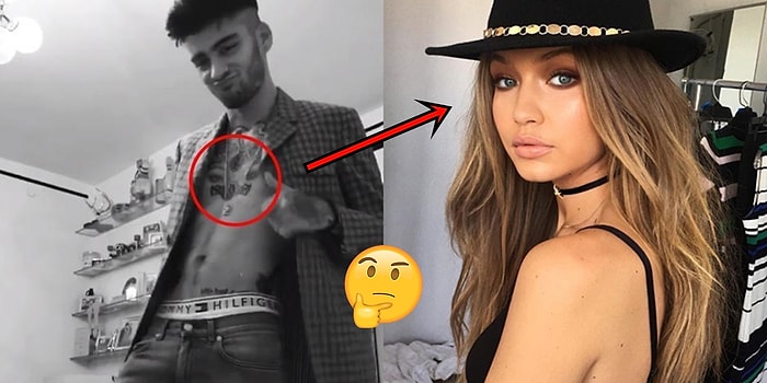 Hata mı Yoksa Romantik mi? Zayn Malik, Gigi Hadid'in Gözlerini Göğsüne Dövme Yaptırdı!