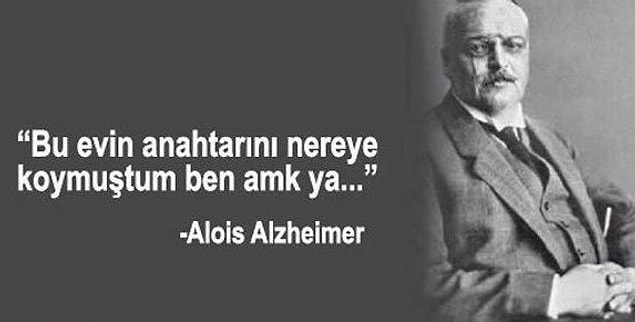 Alzheimer belirtileri..